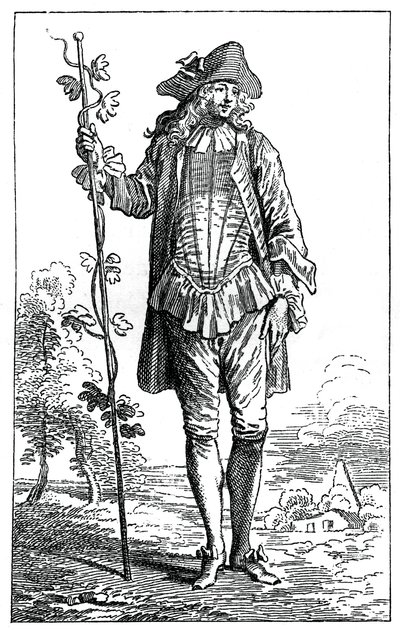 Costume de Paysan - Jean Antoine Watteau
