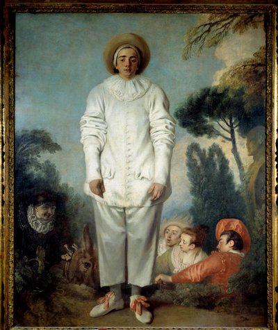 Pierrot, autrefois appelé Gilles - Jean Antoine Watteau