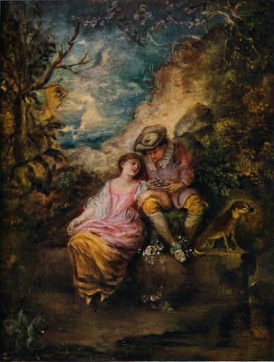 Scène pastorale, vers 1710 - Jean Antoine Watteau