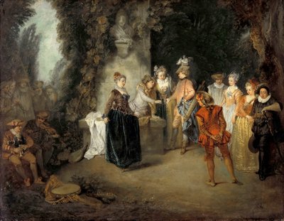 La Comédie Française - Jean Antoine Watteau