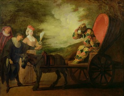 Le Harlequin, Empereur de la Lune, c.1712 - Jean Antoine Watteau