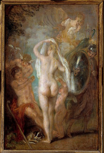 Le jugement de Pâris - Jean Antoine Watteau