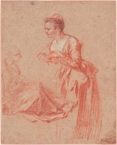 Deux études de figures d