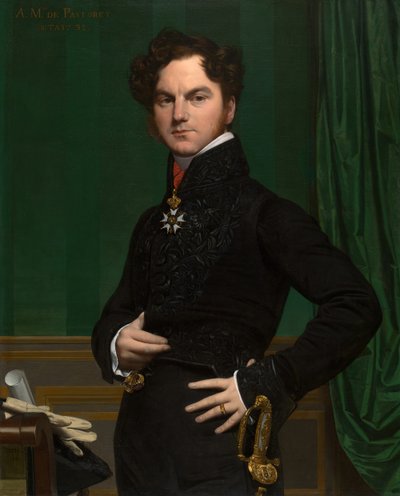 Amédée-David, le Comte de Pastoret, 1823-26 - Jean Auguste Dominique Ingres