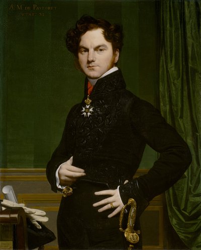 Amédée-David, le Comte de Pastoret, 1823-26 - Jean Auguste Dominique Ingres