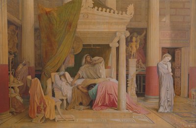 Antiochus et Stratonice, 1840 - Jean Auguste Dominique Ingres