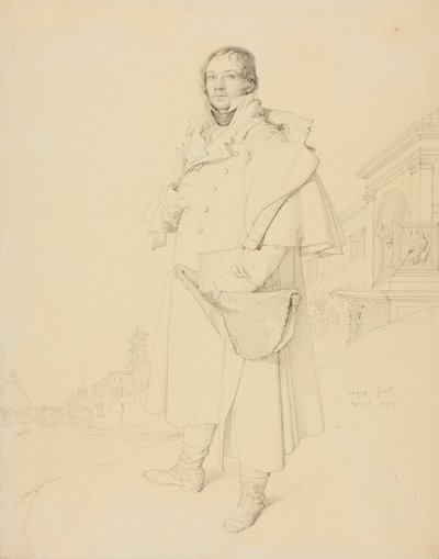Charles François Mallet, Civil Engineer - Jean Auguste Dominique Ingres