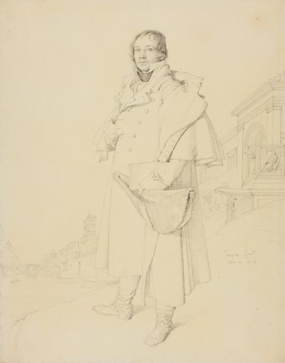 Charles François Mallet, Ingénieur Civil, 1809 - Jean Auguste Dominique Ingres
