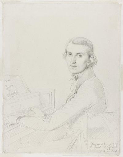 Charles Gounod, 1841 - Jean Auguste Dominique Ingres