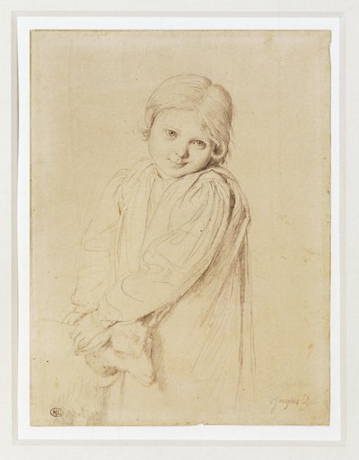 Charlotte-Madeleine Taurel, fille du graveur ... - Jean Auguste Dominique Ingres