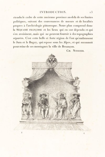 Quatre magistrats de Besançon - Jean Auguste Dominique Ingres