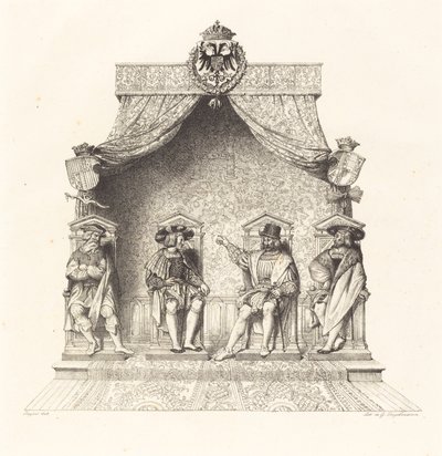 Quatre magistrats de Besançon - Jean Auguste Dominique Ingres