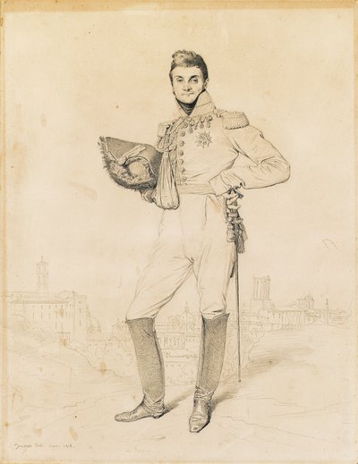 Général Louis-Étienne Dulong de Rosnay - Jean Auguste Dominique Ingres