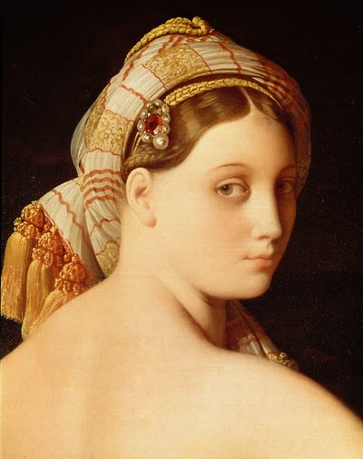 Grande Odalisque (détail) - Jean Auguste Dominique Ingres
