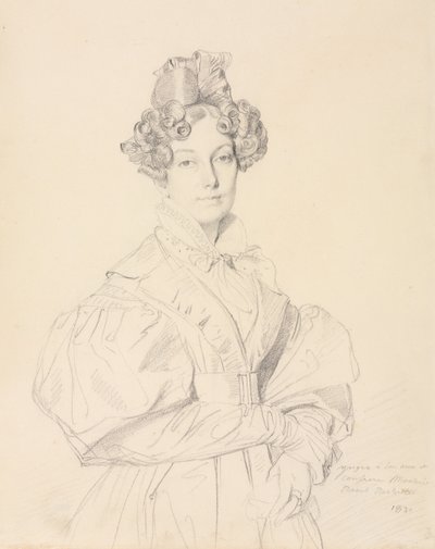 Madame Désiré Raoul-Rochette - Jean Auguste Dominique Ingres
