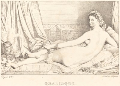 Odalisque - Jean Auguste Dominique Ingres