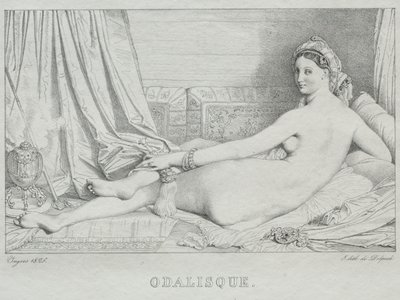 Odalisque, 1825 - Jean Auguste Dominique Ingres