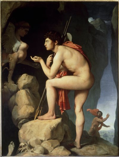 Œdipe et le sphinx - Jean Auguste Dominique Ingres