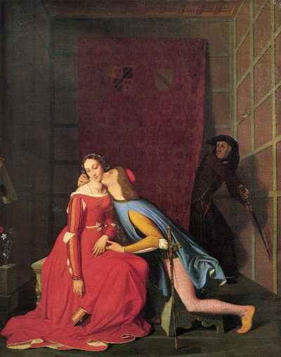 Paolo et Francesca, 1819 - Jean Auguste Dominique Ingres