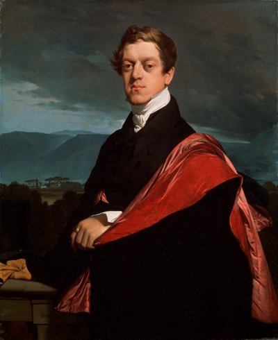 Portrait du comte Nikolay D. Guriev, 1792-1867, 1821 - Jean Auguste Dominique Ingres