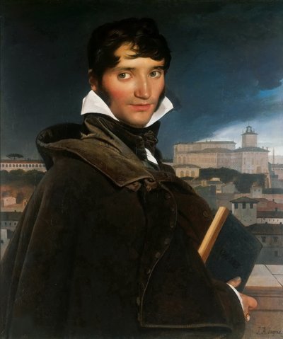 Portrait de François-Marius Granet 1775-1849, 1807 - Jean Auguste Dominique Ingres