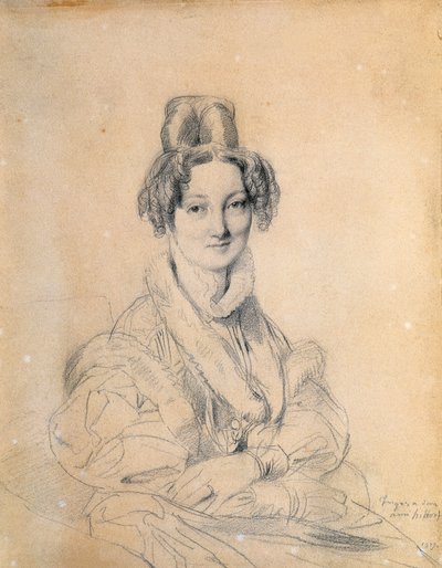 Portrait de Madame Hittorff - Jean Auguste Dominique Ingres