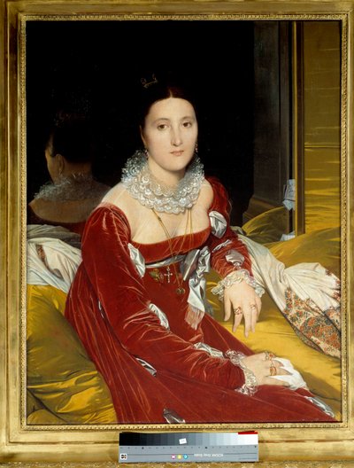 Portrait de Madame de Senonnes (née Marie Marcoz) - Jean Auguste Dominique Ingres