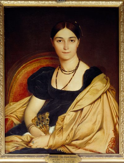 Portrait de Madame de Vaucay née de Nittis - Jean Auguste Dominique Ingres