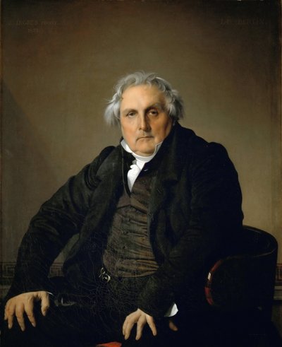 Portrait de Monsieur Bertin - Jean Auguste Dominique Ingres