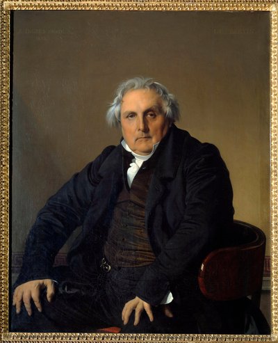 Portrait de Monsieur Louis François Bertin (1766-1841) dit Bertin l