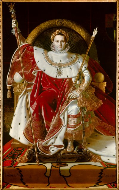 Portrait de Napoléon Ier - Jean Auguste Dominique Ingres