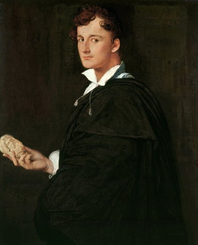 Portrait du sculpteur Lorenzo Bartolini 1777-1850, 1806 - Jean Auguste Dominique Ingres