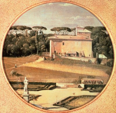 Casino de Raphaël vu de la Villa Borghese à Rome - Jean Auguste Dominique Ingres