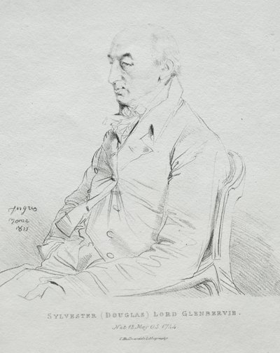Sylvester Lord Glenbervie - Jean Auguste Dominique Ingres