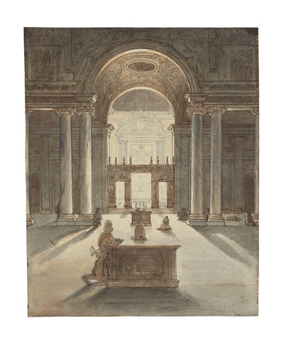 La chapelle Borghèse à Santa Maria Maggiore, Rome - Jean Auguste Dominique Ingres