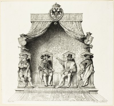 Les quatre magistrats de Besançon - Jean Auguste Dominique Ingres