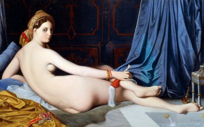 La Grande Odalisque - Jean Auguste Dominique Ingres