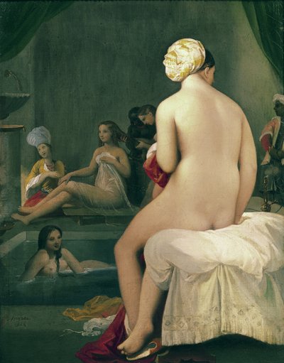 La petite baigneuse dans le harem, 1828 - Jean Auguste Dominique Ingres