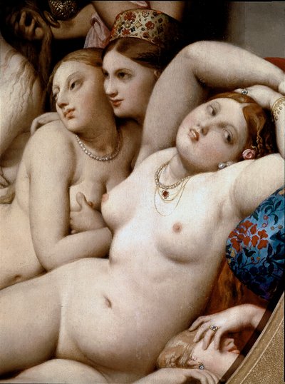 Le bain turc (détail) - Jean Auguste Dominique Ingres