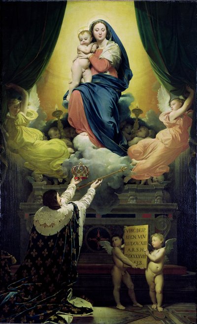 Le Vœu de Louis XIII - Jean Auguste Dominique Ingres