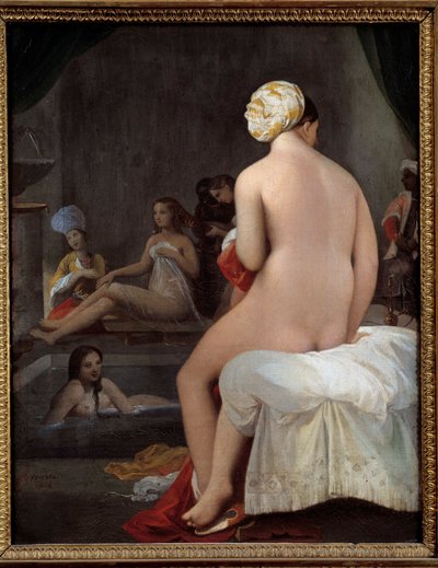 La petite baigneuse. Intérieur du harem - Jean Auguste Dominique Ingres