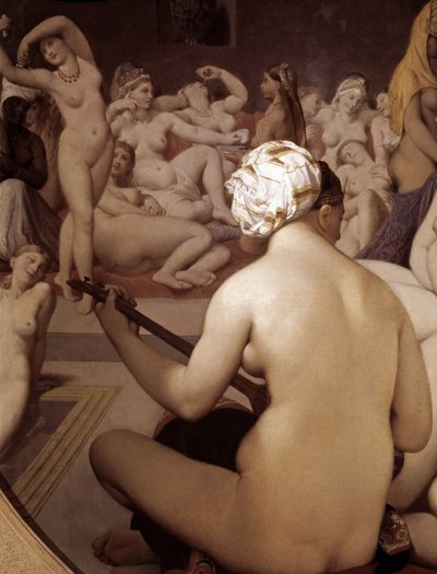 Le bain turc (détail) - Jean Auguste Dominique Ingres
