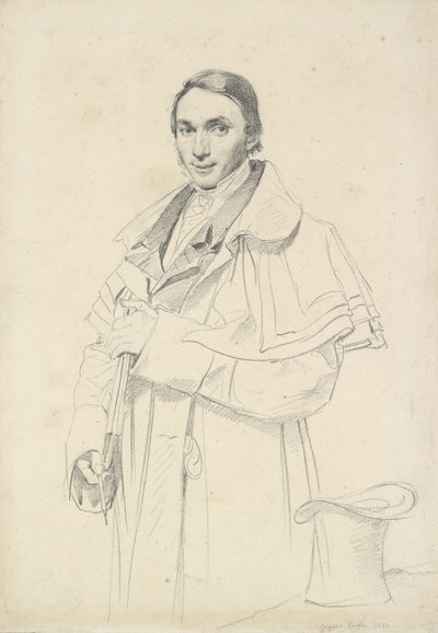 Portrait en trois-quarts de Jean-François-Antoine Forest - Jean Auguste Dominique Ingres