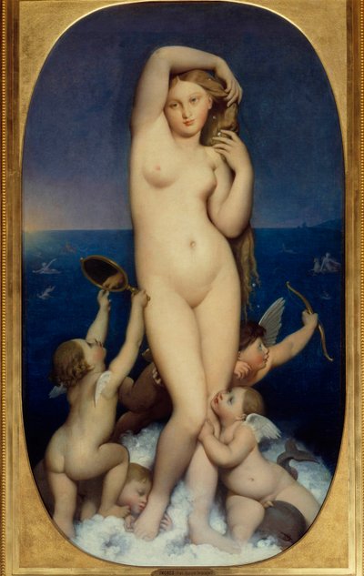 Vénus Anadyomène - Jean Auguste Dominique Ingres