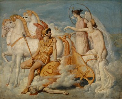Vénus, blessée par Diomède, retourne à l