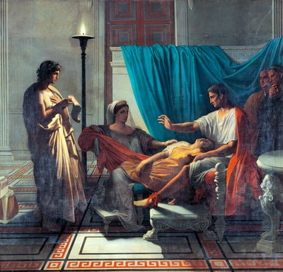 Virgile lisant l