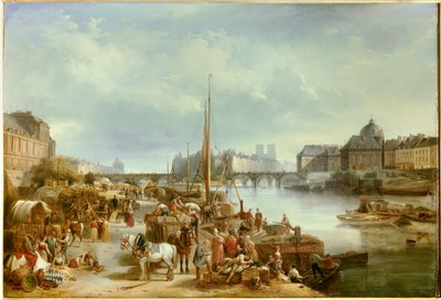 Vue du port Saint Nicolas - Jean Auguste Garneray