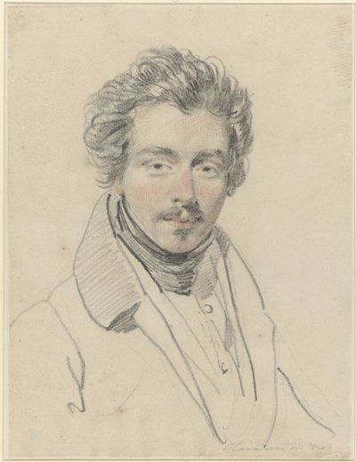 Portrait de Louis Meyer - Jean Augustin Daiwaille