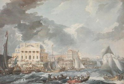 Bourse de Saint-Pétersbourg, 1787 - Jean Balthazard de la Traverse