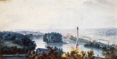 Tsarskoye Selo. La colonne de Chesme - Jean Balthazard de la Traverse